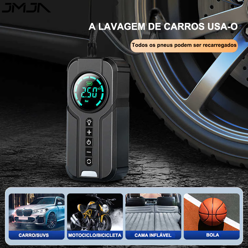 Compressor de Ar Portátil JMJN 7 em 1 12V — foto 6