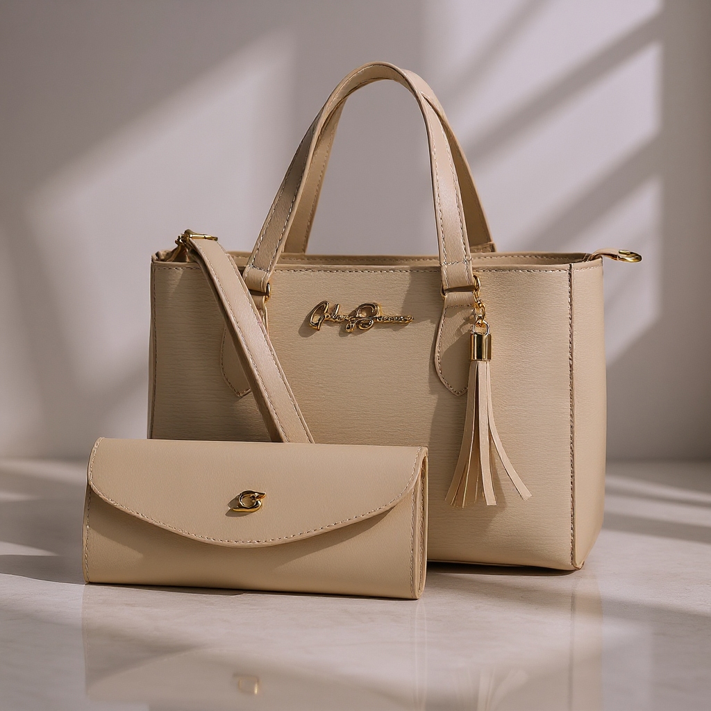 Bolsa Tradicional Tendência Feminina Gabi Show+Carteira*otima qualidade* em Oferta na Shopee