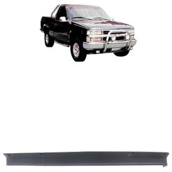 Spoiler Inferior Parachoque Dianteiro Silverado 1997 1998 1999 2000 2001 2002 2003 Preto Texturizado
