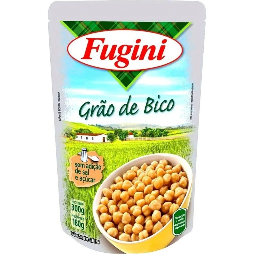 Sache Conservado Grão-de-Bico 290g Fugini