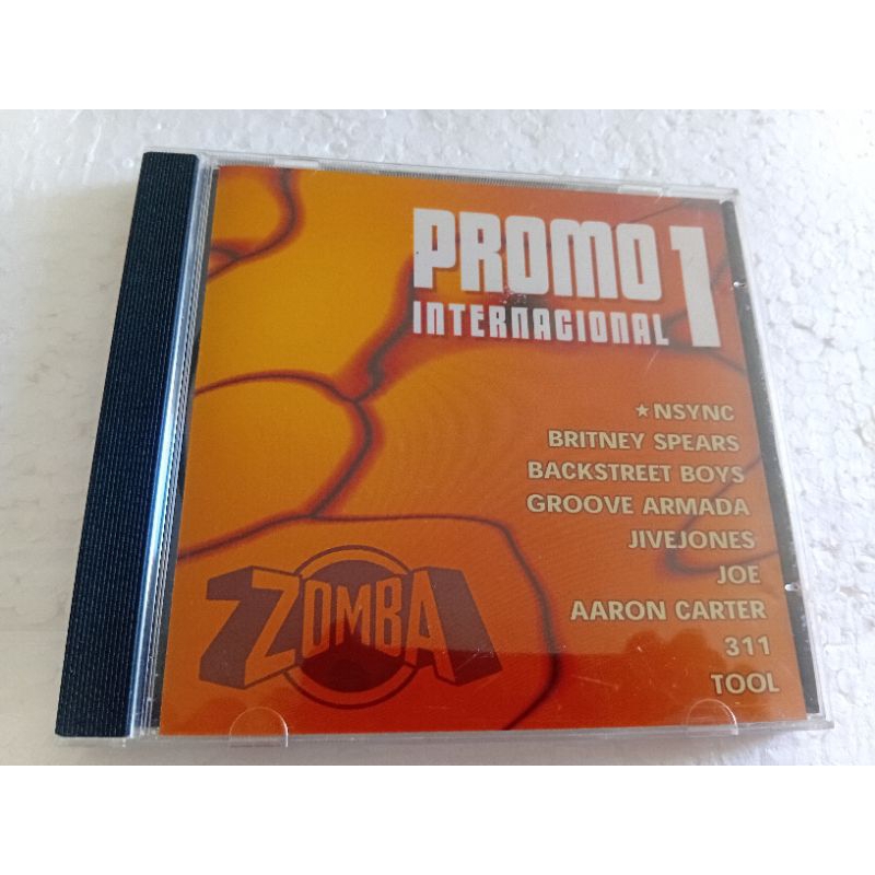 CD coletânea promo 1 internacional com tool Britney Backstreet Boys... ótimo estado mídia e capa