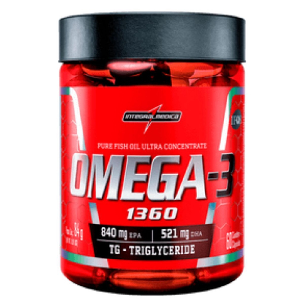 Omega 3 60 Caps Integralmedica em Oferta na Shopee