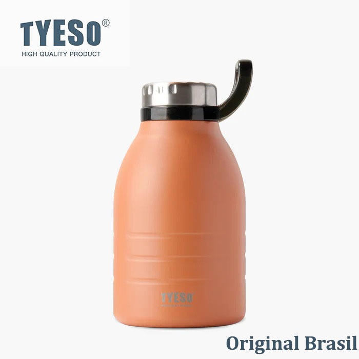 TYESO Garrafa Térmica Garrafa para Atividades ao Ar Livre 1500ml Armazena Bebidas Quentes/Frias por 12h em Oferta na Shopee