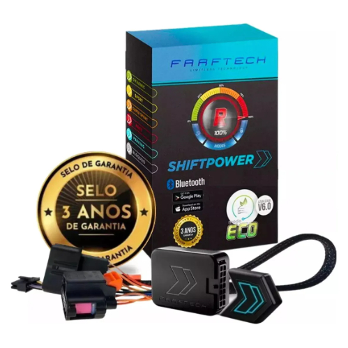 Shift Power Faaftech Tira Delay Acelerador Via Bluetooth - Chevrolet Fiat Jeep Nissan FT-SP02+