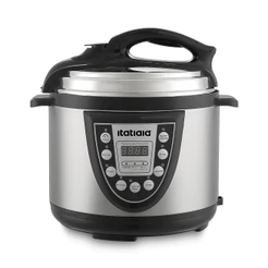 Panela de Pressão Elétrica Itatiaia Mid 5L 220V 900W Inox – Rápida, Segura e Moderna