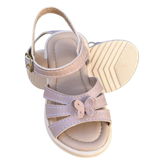 Sandália Infantil Menina Borboleta Elegante Casual Antiderrapante Macia Sandalinha Rasteira Charmosa em Oferta na Shopee