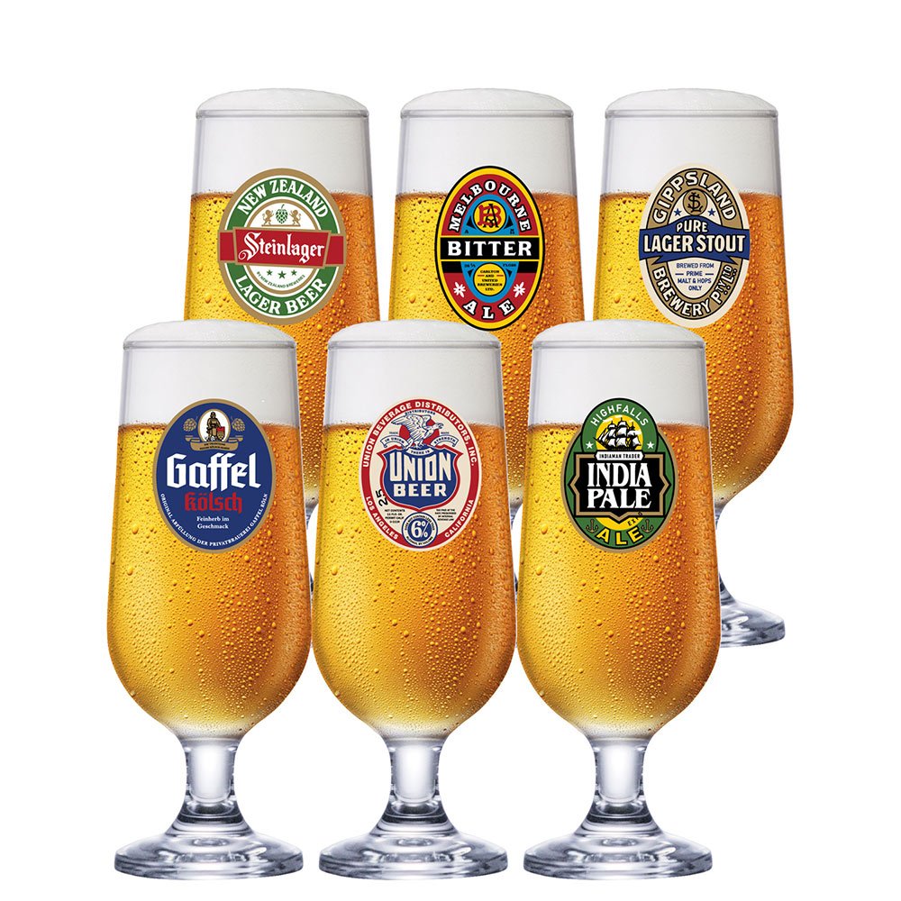 Jogo de Taça de Vidro Blumenau Happy Hour 6 Peças, 310ml - Ruvolo em Oferta na Shopee