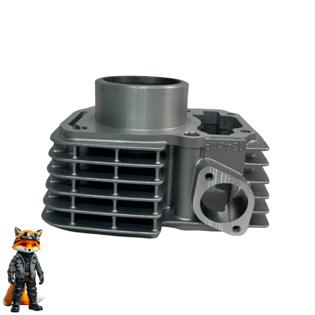 KIT MOTOR CILINDRO HONDA FAN 125 2009 EM DIANTE — imagem 2 de 2