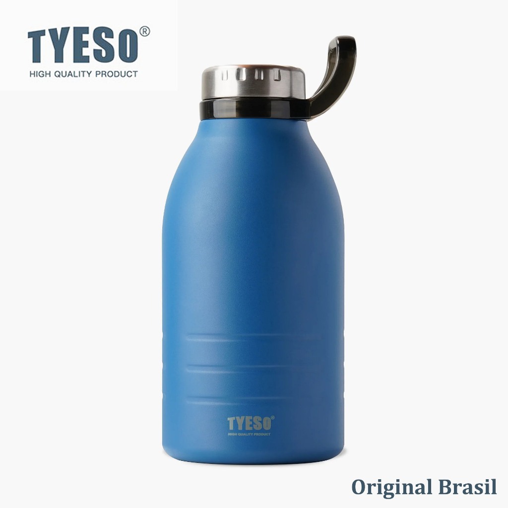 TYESO Termo Térmico Profissional 1900ml Isolamento a Vácuo de 12 Horas Certificação Inox 304 e Vedação Antivazamento em Oferta na Shopee