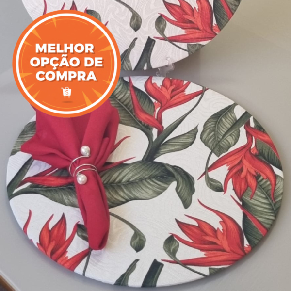 Sousplat com Tulipas: Onde Comprar | BuscaProdutos