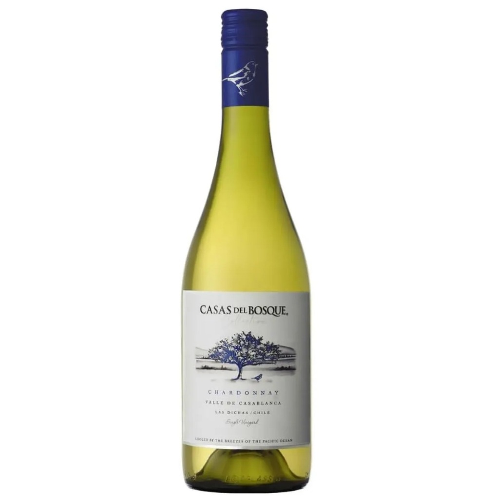 Vinho Chileno Casas del Bosque Collection Chardonnay 750ml em Oferta na Shopee