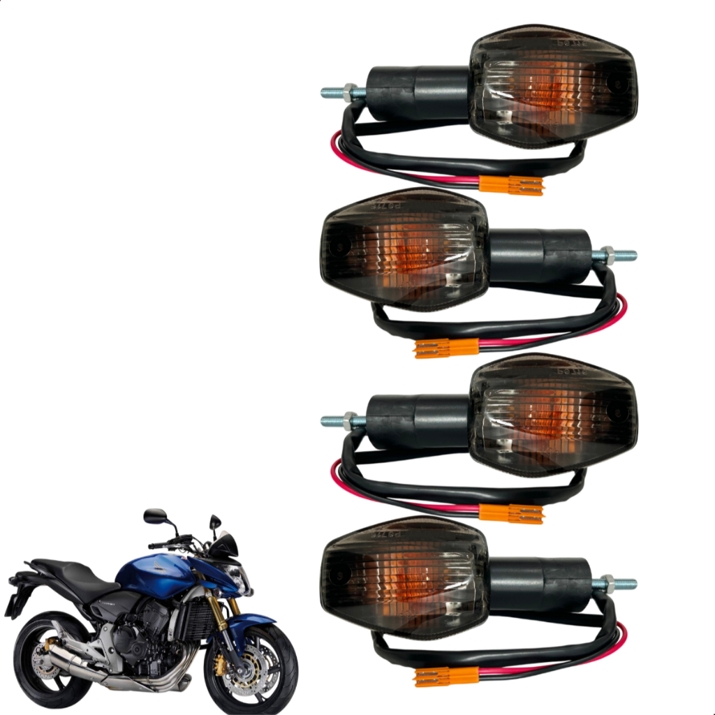 Kit Seta Cb 600 Hornet 2009 A 2014 Com Conector Mod Original em Oferta na Shopee