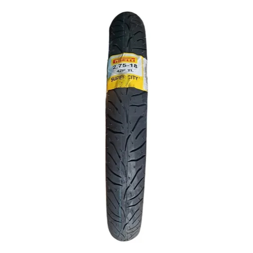 Pneu Pirelli Super City 2.75-18 Sem Câmara Diant Fan 150 160