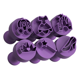 Kit Princesa Cinderela - Carimbo para Doces em Oferta na Shopee