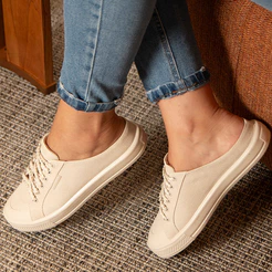 Mule Feminino Casual Confortável Antiderrapante Moderno Elegante Calce Fácil