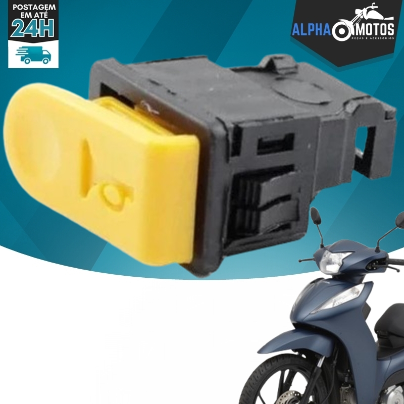 Botão Buzina  Biz 100 Biz 110 Biz 125