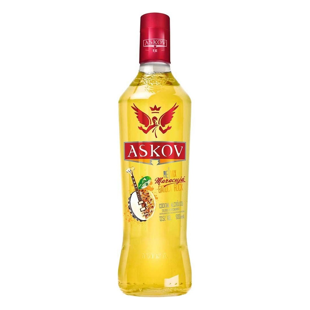 VODKA ASKOV MARACUJA 900ML em Oferta na Shopee