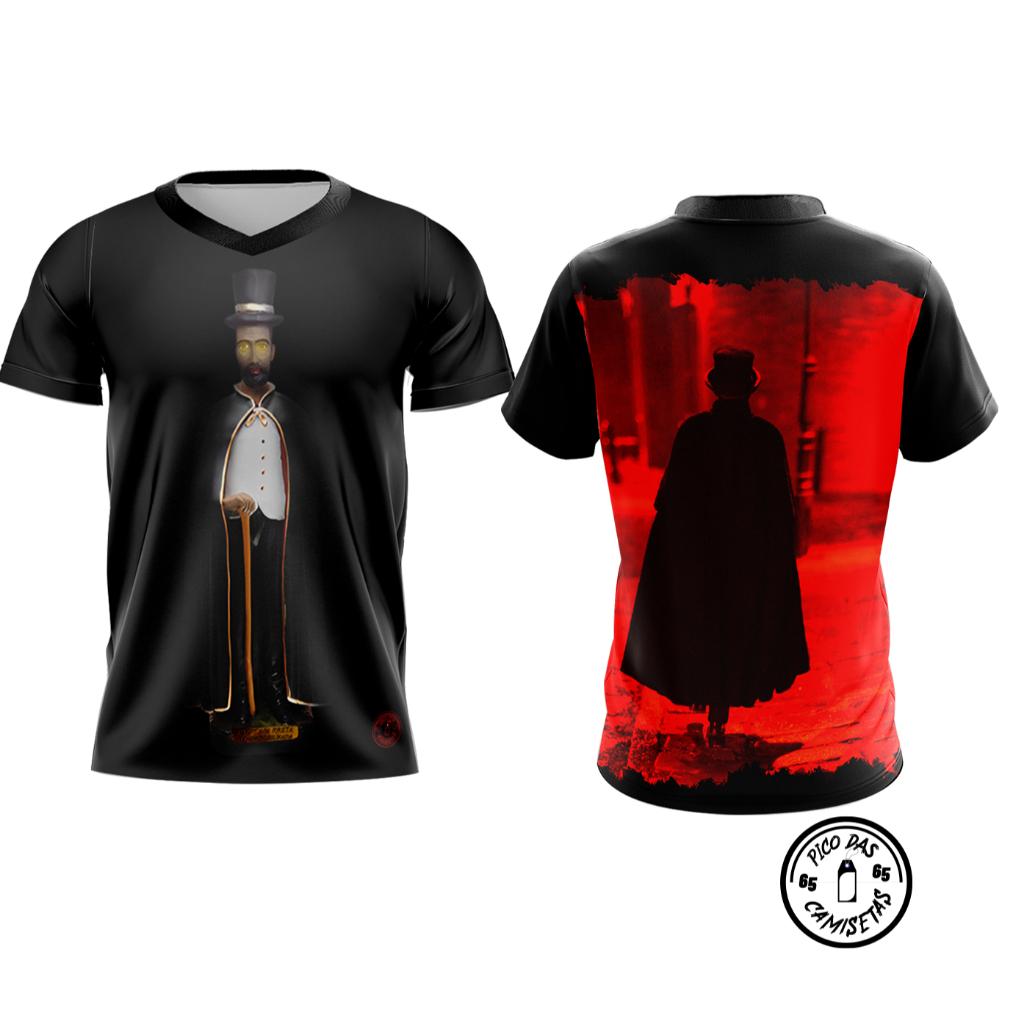 CAMISETA EXÚ CAPA PRETA DA ENCRUZILHADA