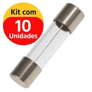Fusível De Vidro 5x20mm - 0,5A a 30A - 250V em Oferta na Shopee