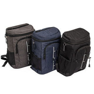 Bolsa Térmica 32L Estilo Mochila com Alça Costal, Bolsos Frontal e Lateral