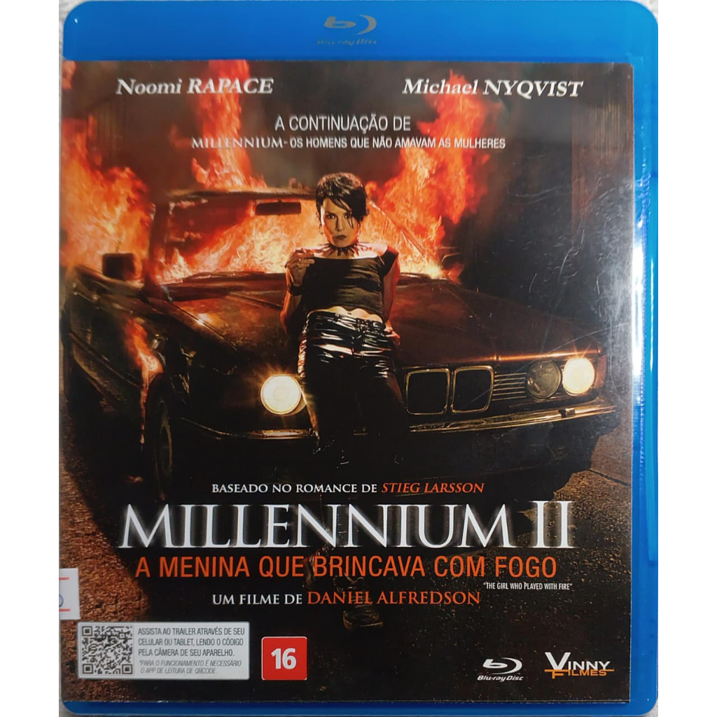 Blu-Ray Disc - Millennium 2 - A Menina Que Brincava Com Fogo