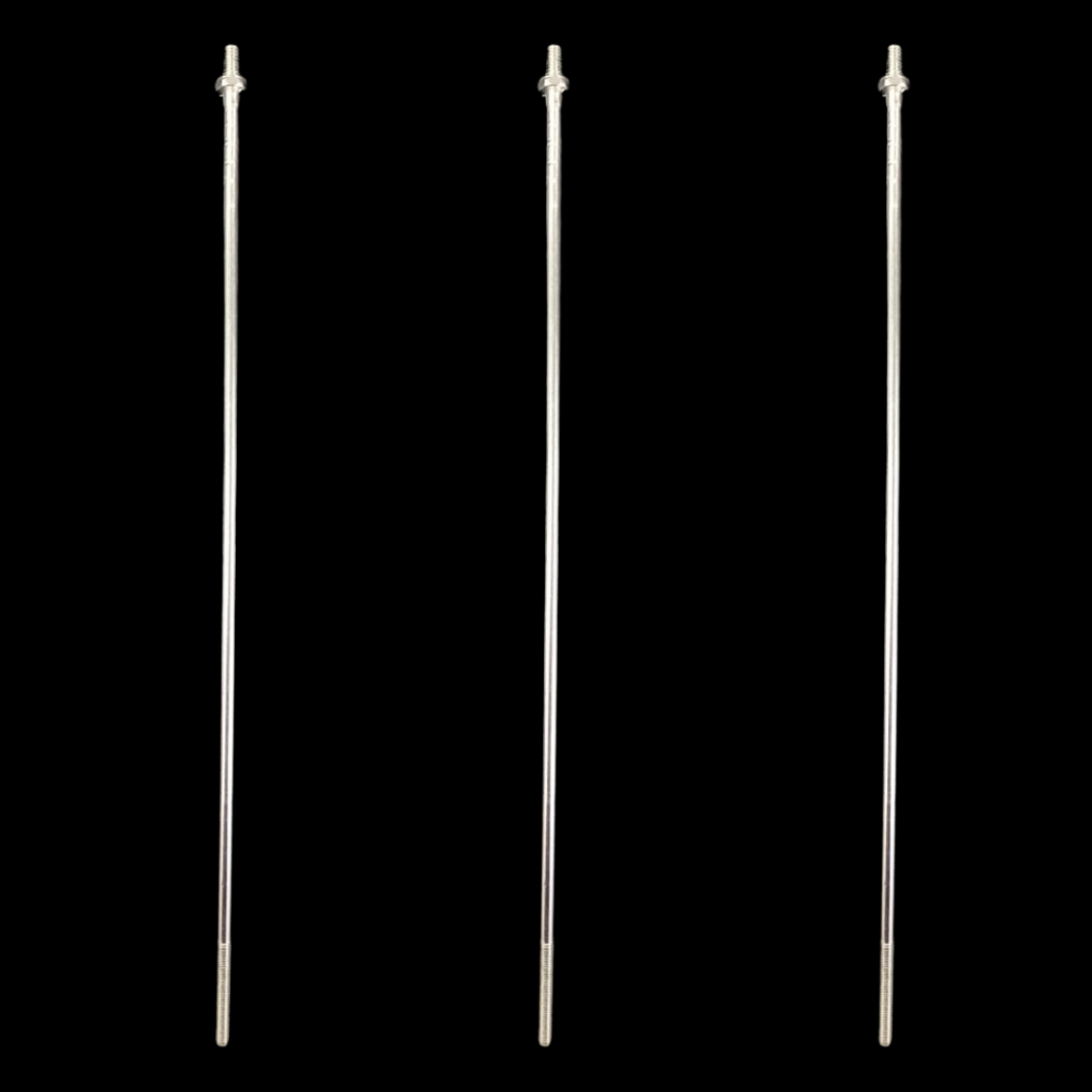 Kit 3 Haste M4 C/limitado P/ Flange Suporte Do Motor Lar Mod