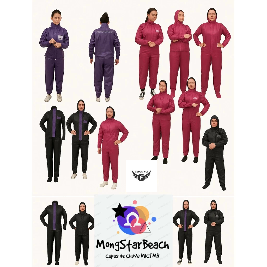 Capa de Chuva Fly Motociclista ou Ciclista impermeável em Oferta na Shopee