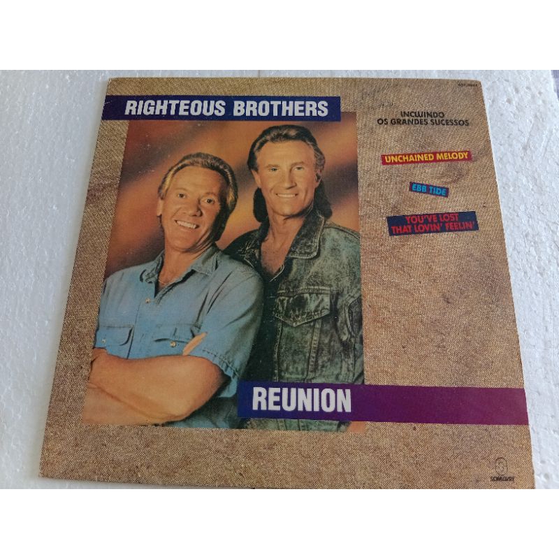 LP righteous brothers reunion ótimo estado vinil e capa