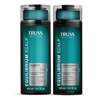 Kit Shampoo + Condicionador Equilibrium Scalp Truss 300ml