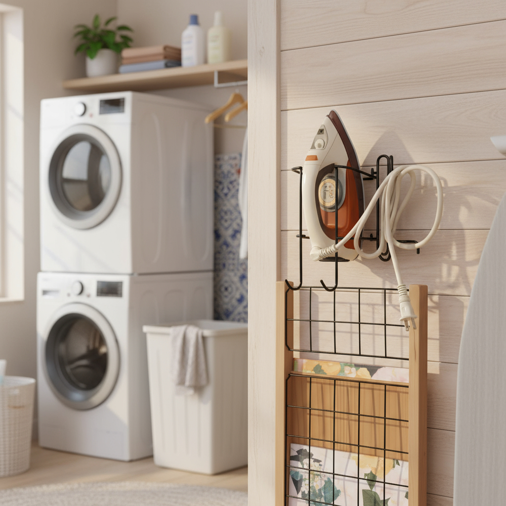 Imagem Suporte Para Ferro E Tabua De Passar