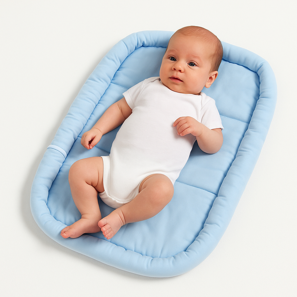 Colchonete Colchão Bebê Menina Menino 100x70 Colchonete Para Carrinho Berço Passeio Confortável