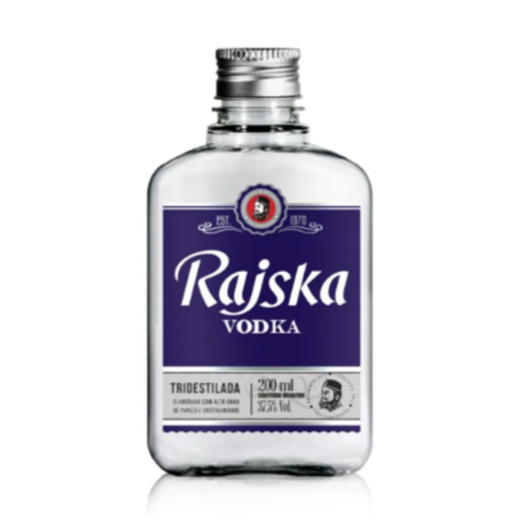 VODKA RAJSKA GARRAFA PET 200ML em Oferta na Shopee