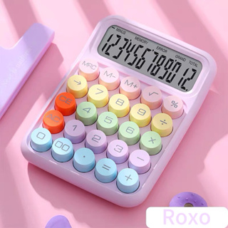 Calculadora Colorida Morandi De 12 Dígitos Teclado Mecânico De Ponto Grande Escola & Papelaria De Escritório em Oferta na Shopee