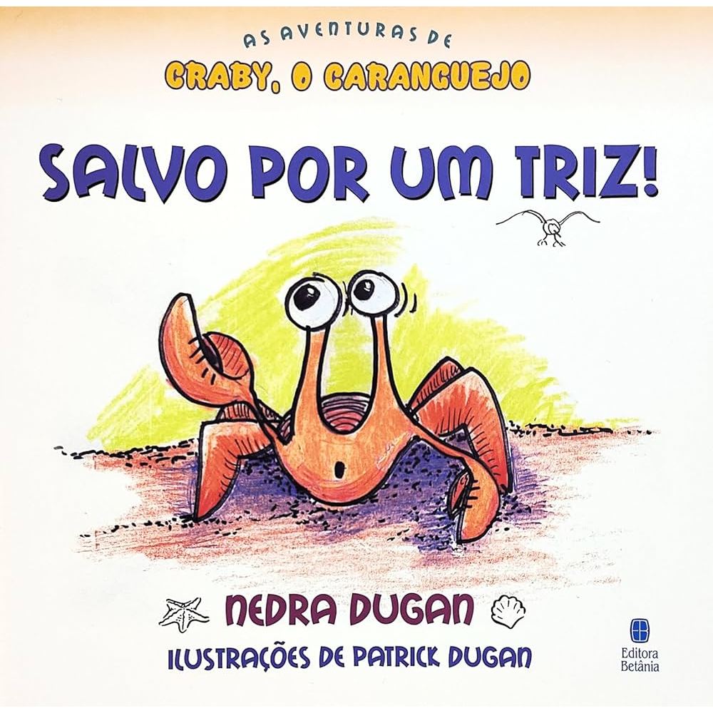 As aventuras de Craby, o Caranguejo Salvo por um Triz em Oferta na Shopee