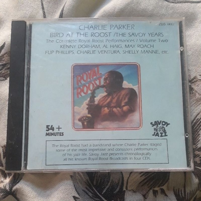 Charlie Parker cd bird at the roost the savoy years volume two
