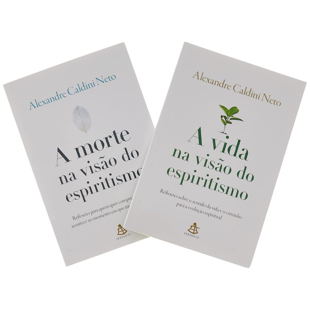 COMBO LIVROS A VIDA NA VISÃO DO ESPIRITISMO + A MORTE NA VISÃO DO ESPIRITISMO. Novos Lacrados.