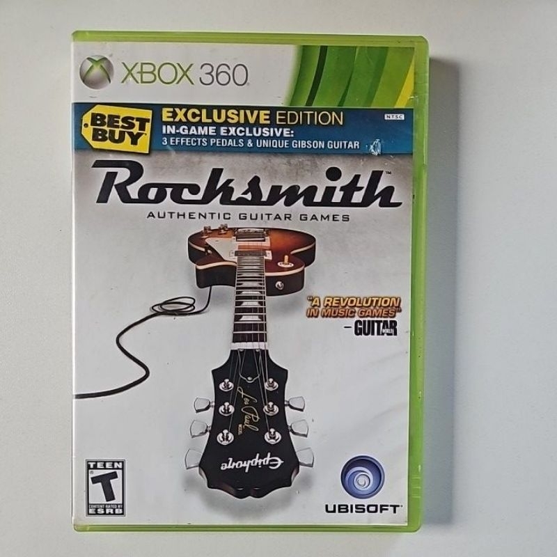 Rocksmith Xbox 360 jogo Original midia fisica