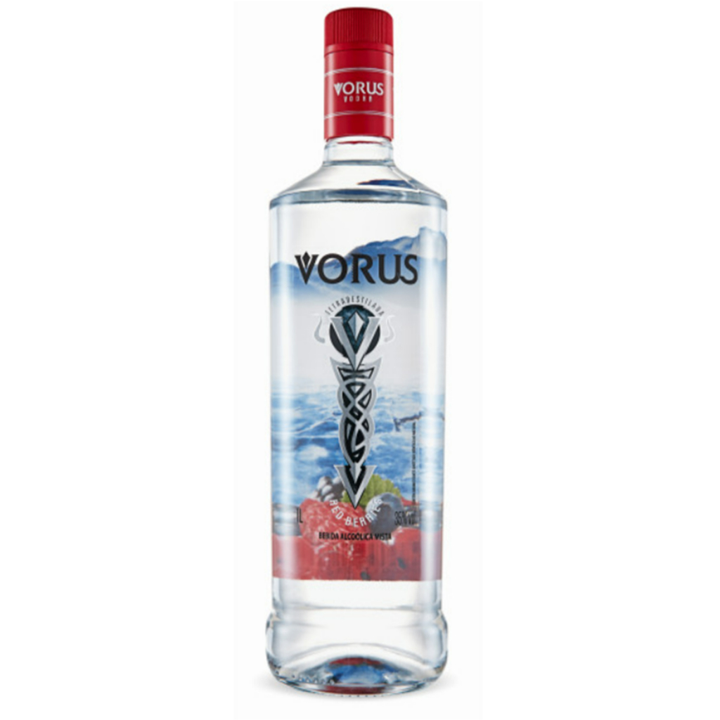 VODKA VORUS FRUTAS VERMELHAS 1L em Oferta na Shopee