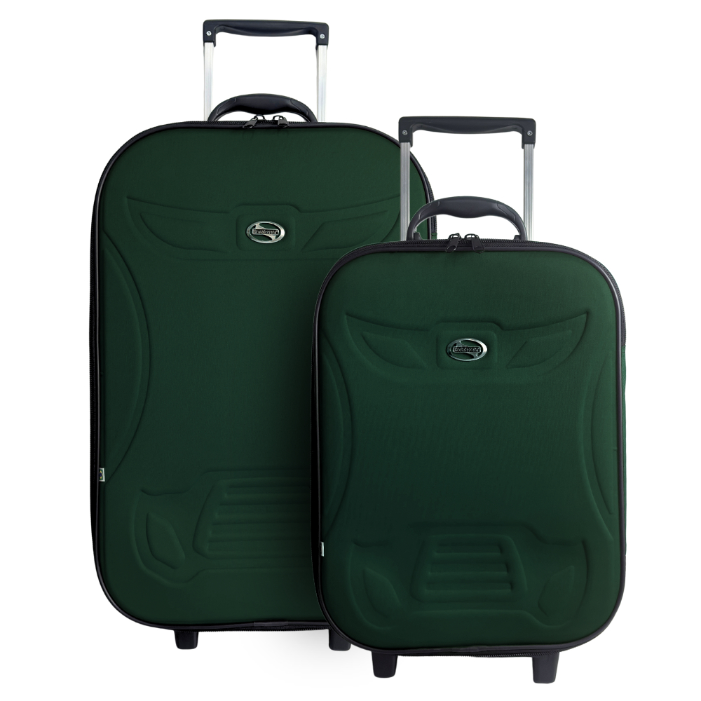 Kit mala 10kg bordo e mala 23kg despacho mala resistente forrada Grotaferrata