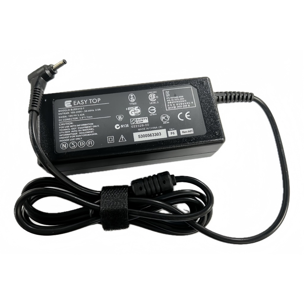 Carregador Notebook Para Acer Aspire 5 A515-54 A515-54G A514-52 19V 3,42A