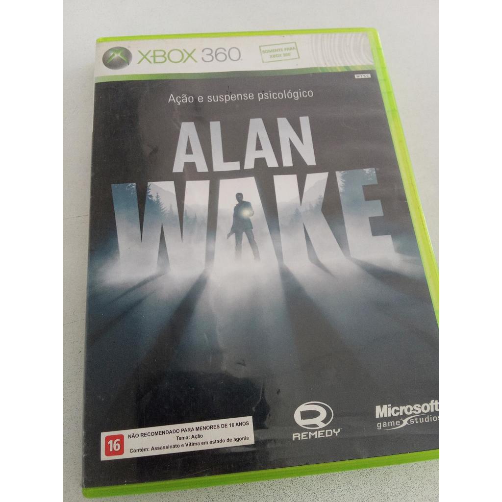 ALAN WAKE XBOX 360 MIDIA FISICA USADO