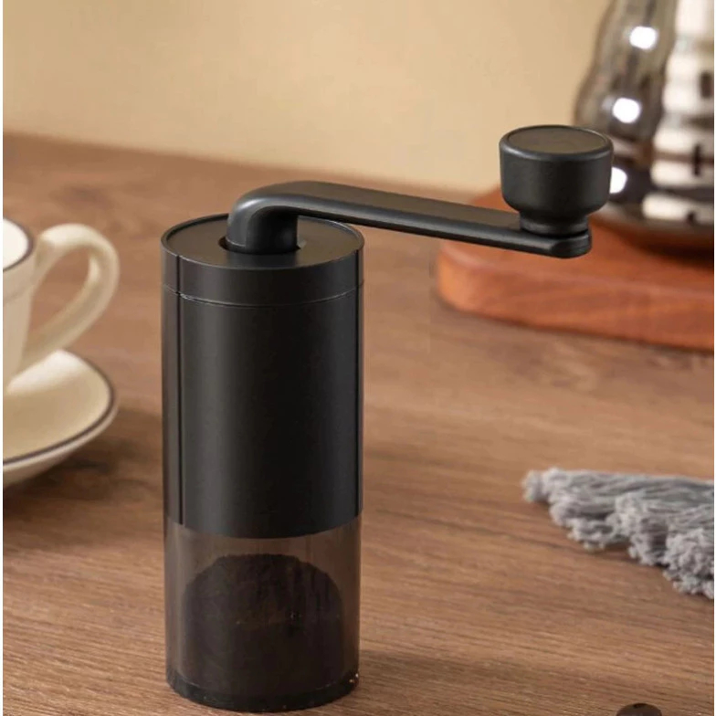 Moedor de Café Manual com Ajuste de Moagem Grosso e Fino Compacto Manivela Prática e Portátil