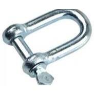 Manilha reta de 1/2 (12mm) galvanizado com pino roscado para pontos de ancoragem