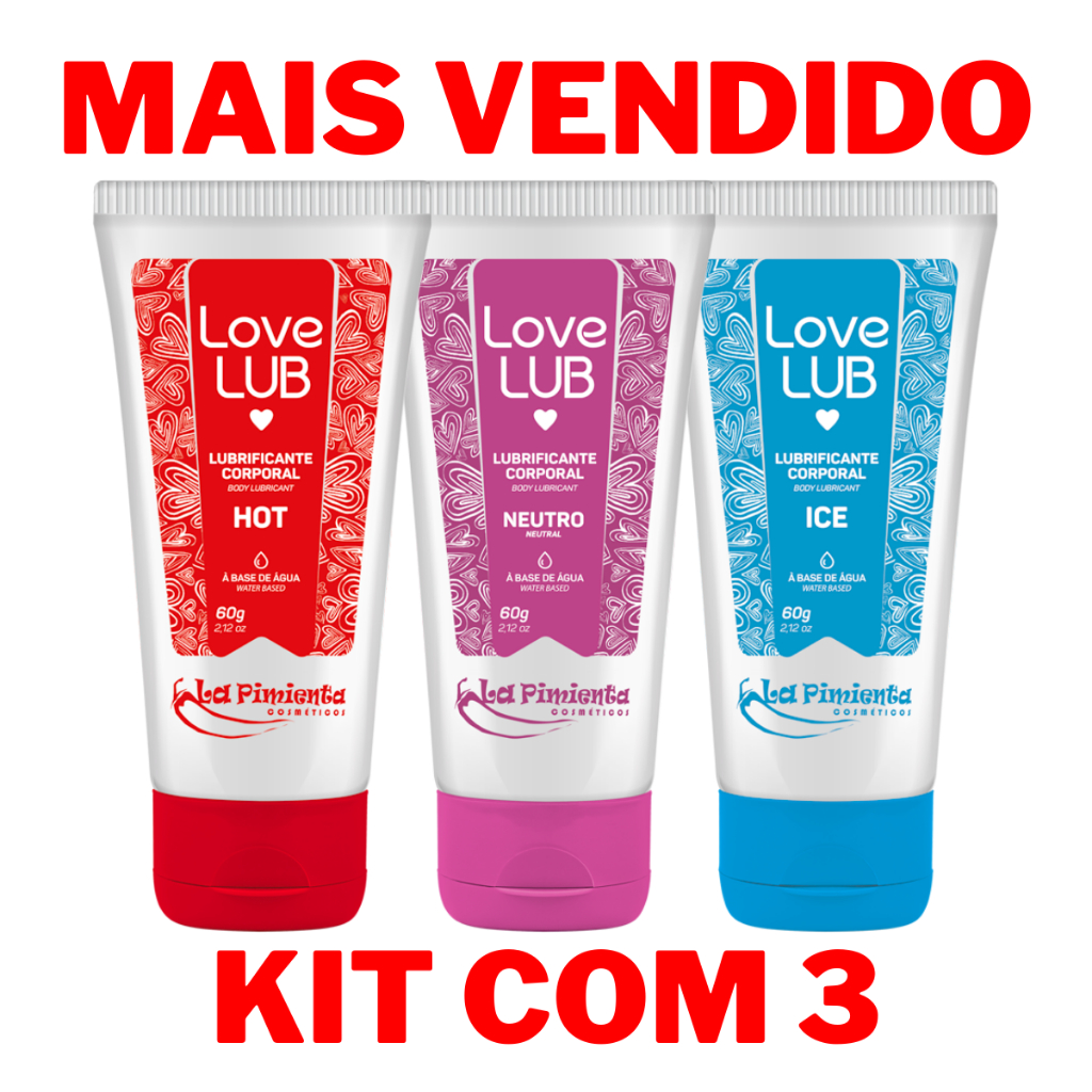 KIT 3X LUBRIFICANTE INTIMO NEUTRO EFEITO QUENTE E EFEITO FRIO IDEAL PARA ANAL ORAL E VAGINAL em Oferta na Shopee