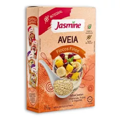 Jasmine Aveia Em Flocos Finos Integral 170G
