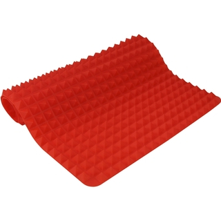 Tapete Culinário Piramidal Em Silicone 41 X 29Cm Resistente Maleável Antiaderente Multiuso