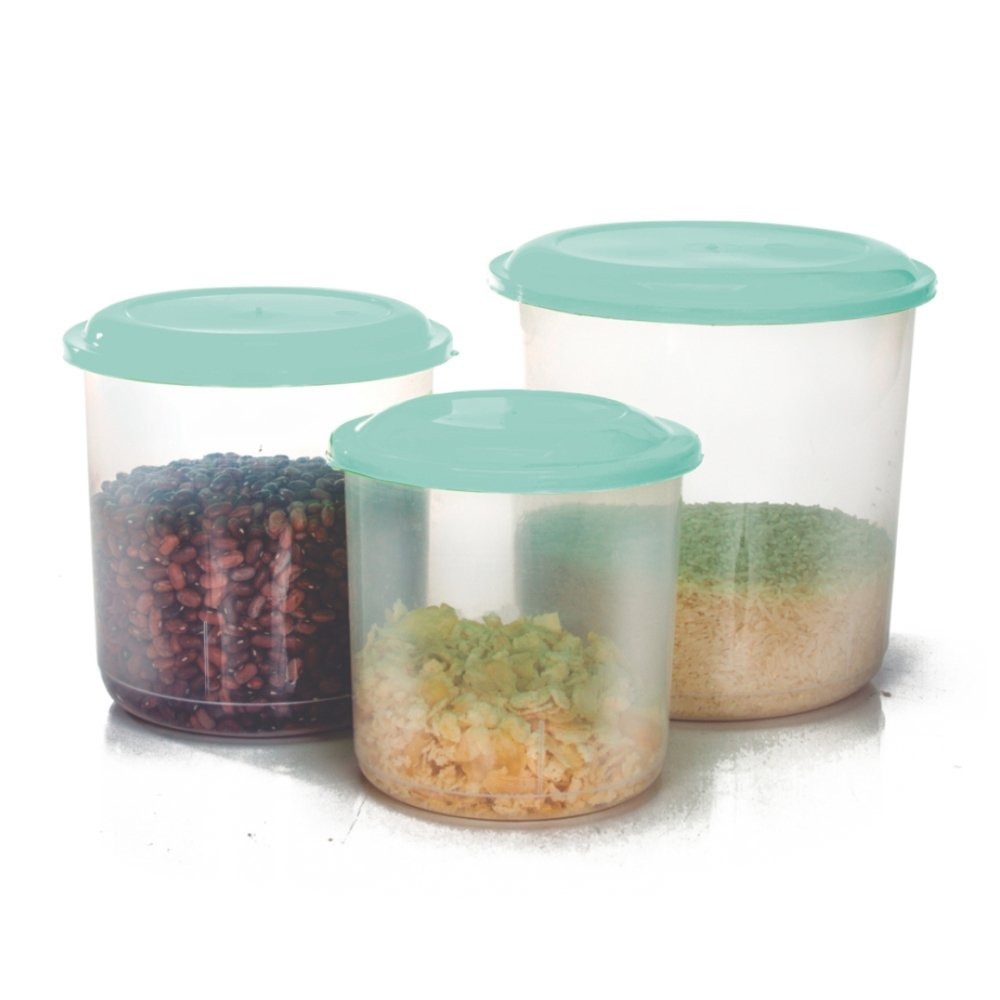 CONJUNTO MANTIMENTO 3 PEçAS TRANSPARENTE - 1300ML/2000ML/3300ML / KIT MANTIMENTOS  / ALIMENTOS