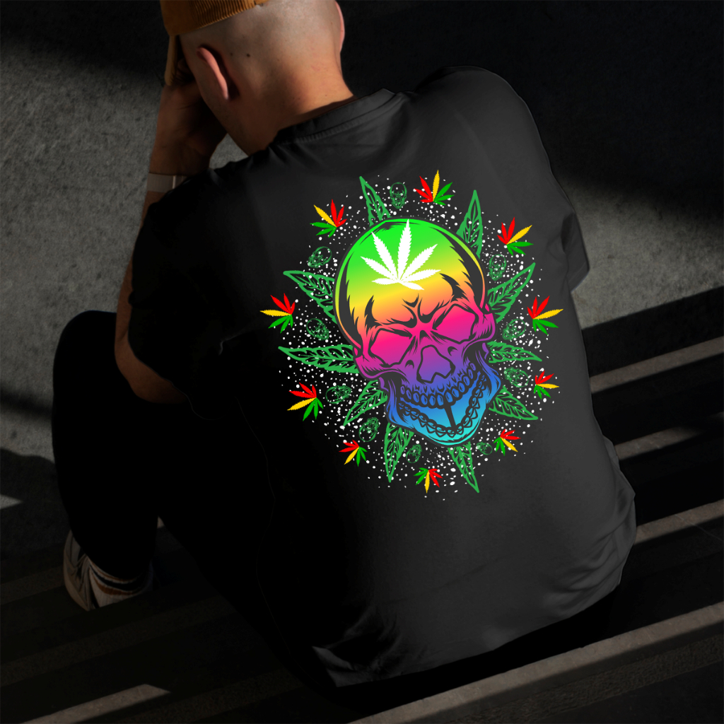 Camiseta Masculina Estampada Alternativo 100% Algodão Estilo Conforto Diário Do Tamanho P ao GG