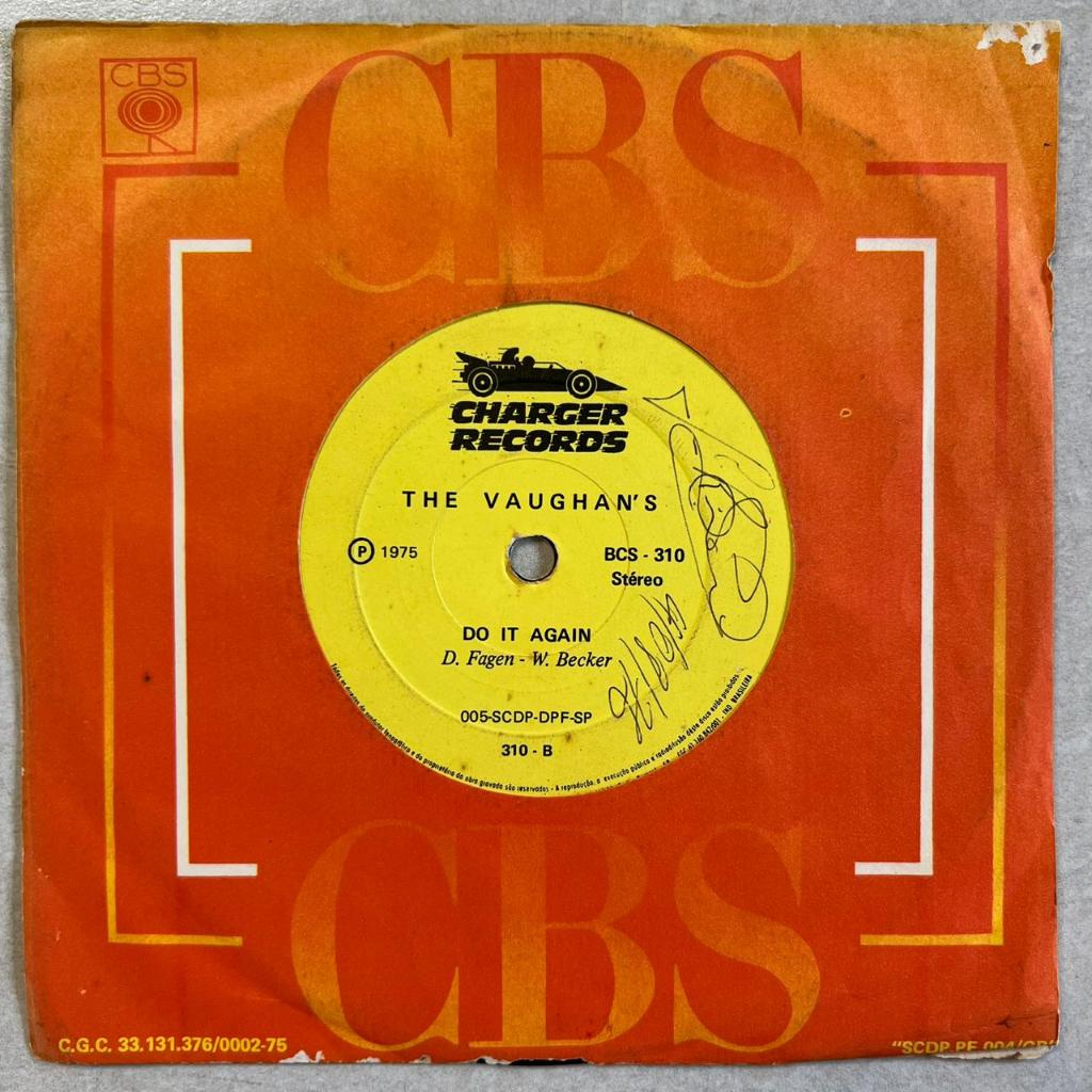 The Vaughan's 1975 Fly, Robin, Fly, disco Vinil Compacto 7 Polegadas