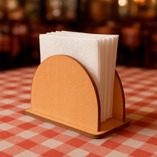 Porta Guardanapos Meia Lua MDF Estilo Mesas Festas Bares Restaurantes e Decoração Minimalista em Oferta na Shopee
